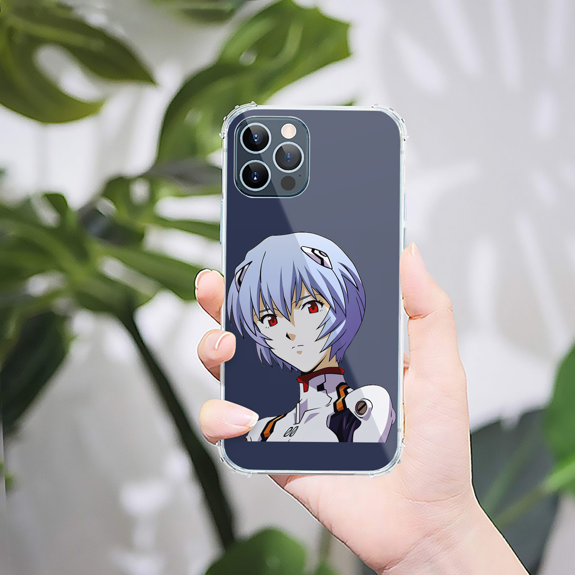（画像用） EVA 新世紀エヴァンゲリオン 【iPhone 12シリーズ対応】透明スマホケース（クリアソフトケース）